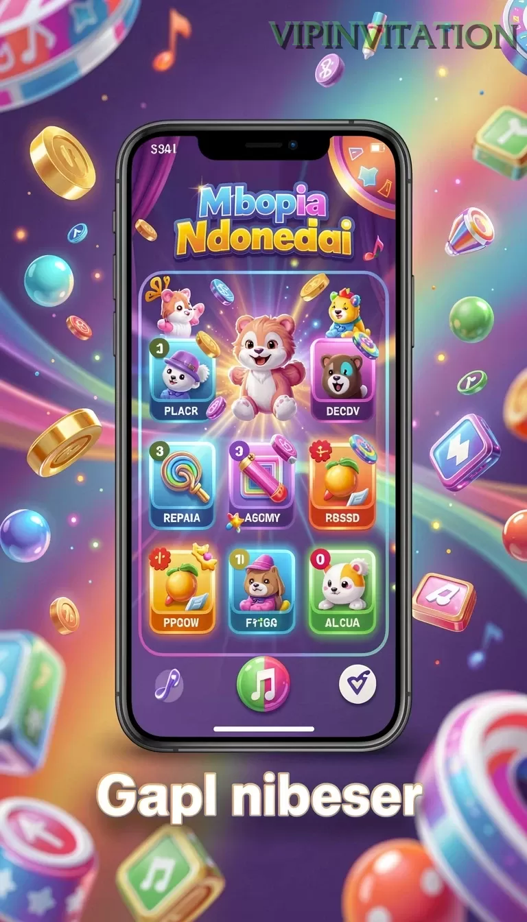 Cuplikan layar MEGA188 — menu navigasi