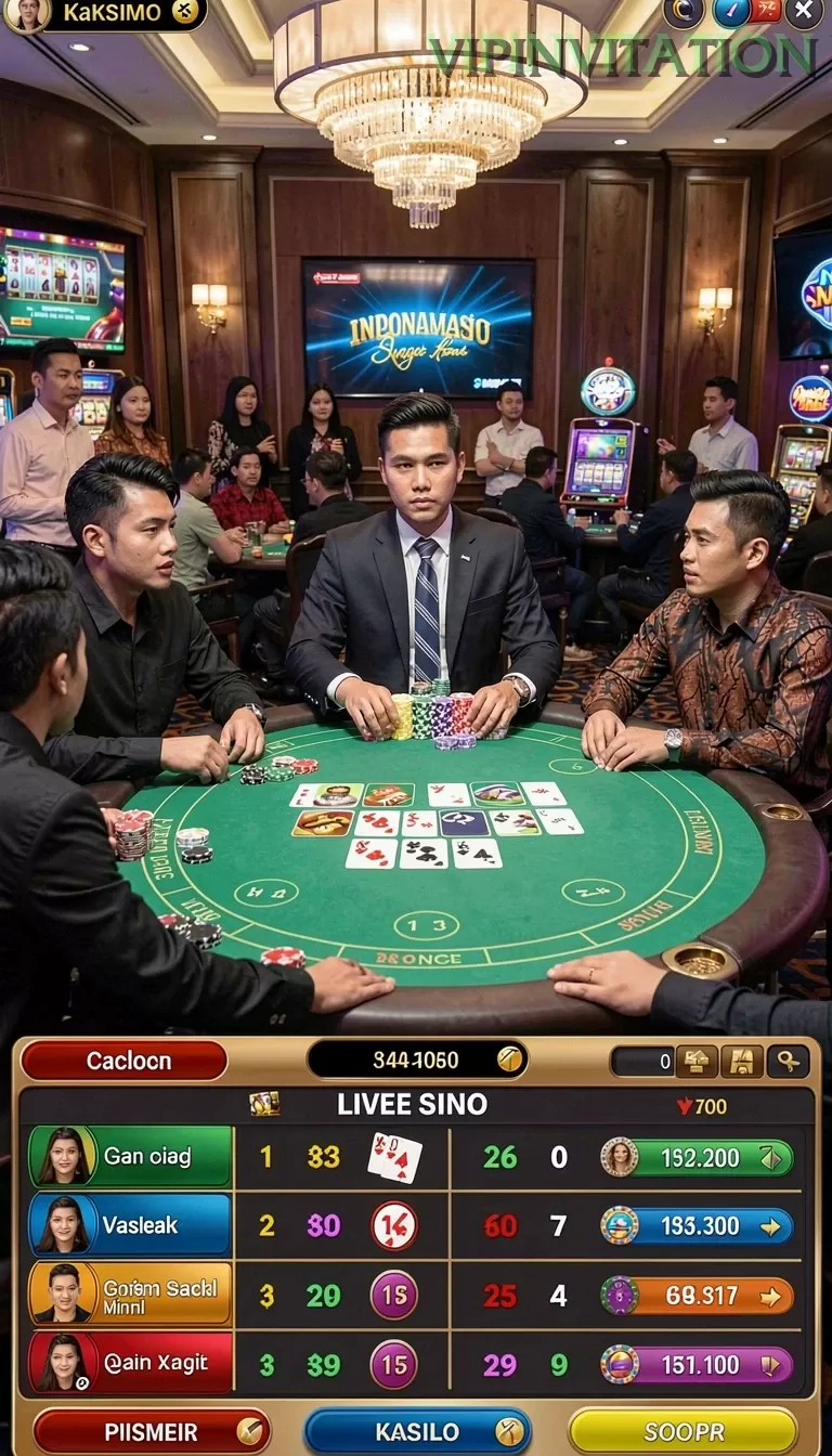 Cuplikan layar QQ88ASIA — menu navigasi