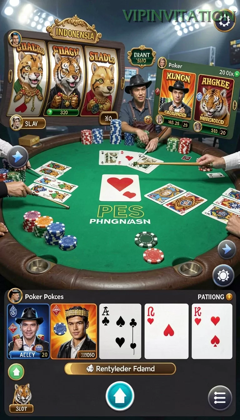 Cuplikan layar MEGA188 — halaman utama
